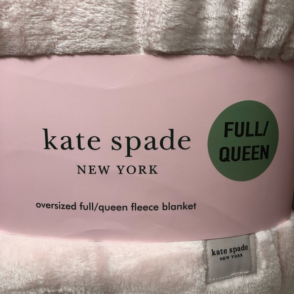 kate spade Bedding Kate Spade Fq Fleece Blanket Poshmark